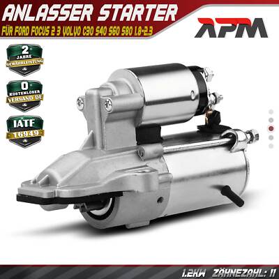 Anlasser Starter 1,4KW 11 Zähnez. für Ford Focus C-Max DM2 Mondeo Volvo V70 C30