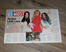 Janel Parrish SOFIA CARSON Sasha Pieterse TWO magazine clippings pages PHOTO