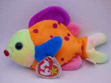Ty Beanie Babies - Lips the Fish - (1999, Retired)