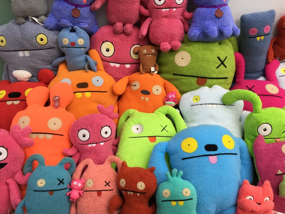 LOT of 35 Ugly Dolls Hasbro Plush Monster Animal Toys Creepy Cute  Collectibles | eBay