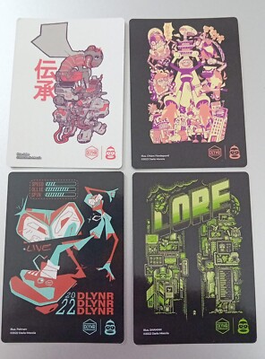 Dario Moccia Lore - Dolly Noire - Complete Set (4X) Promo Exclusive Promo Cards