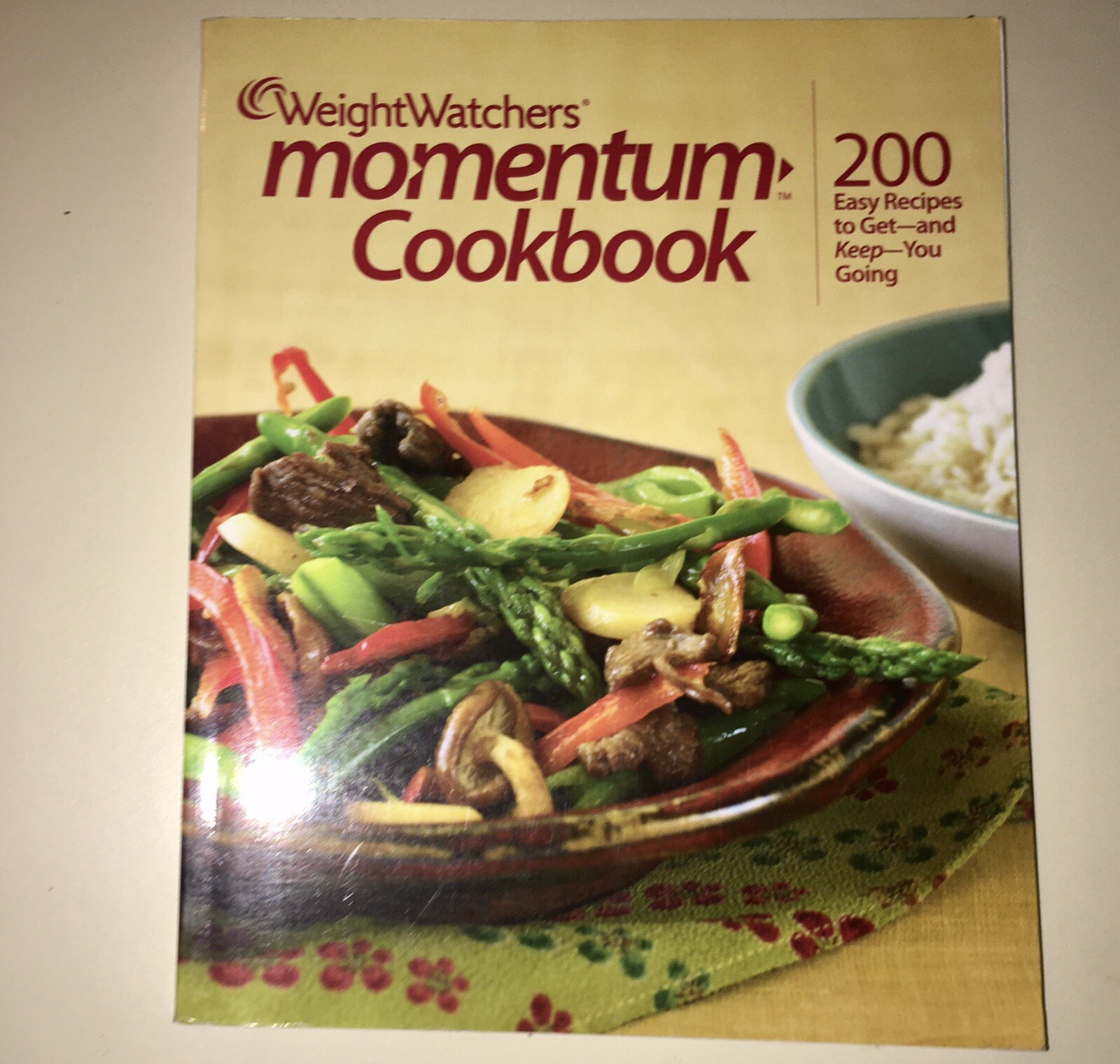 Weight Watchers Momentum Soft Back Cookbook WW Weight Loss Cooking eBay