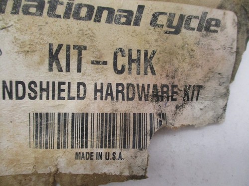 National Cycle Motorcycle Windshield Hardware Kit KIT-CHK - Picture 3 of 3