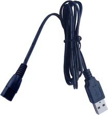 2-Prong USB DC Cord For Aquafysh AC30 3.6V Pool Vacuum Charger