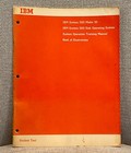 IBM System 360 Model 30 DOS Training Manual Illustrations Student Text Book 1968