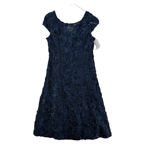 Alex Evenings Women's Short Shift Dress with Embellished Illusion Detail  NWT Siz | eBay
