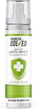 Problem Solved Anti Mist Fog Demister Spray For Glasses Visors Goggles Helmets