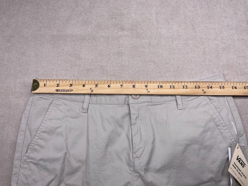Vans Pants Boys 7 Khaki Beige Straight Leg New - Picture 7 of 10