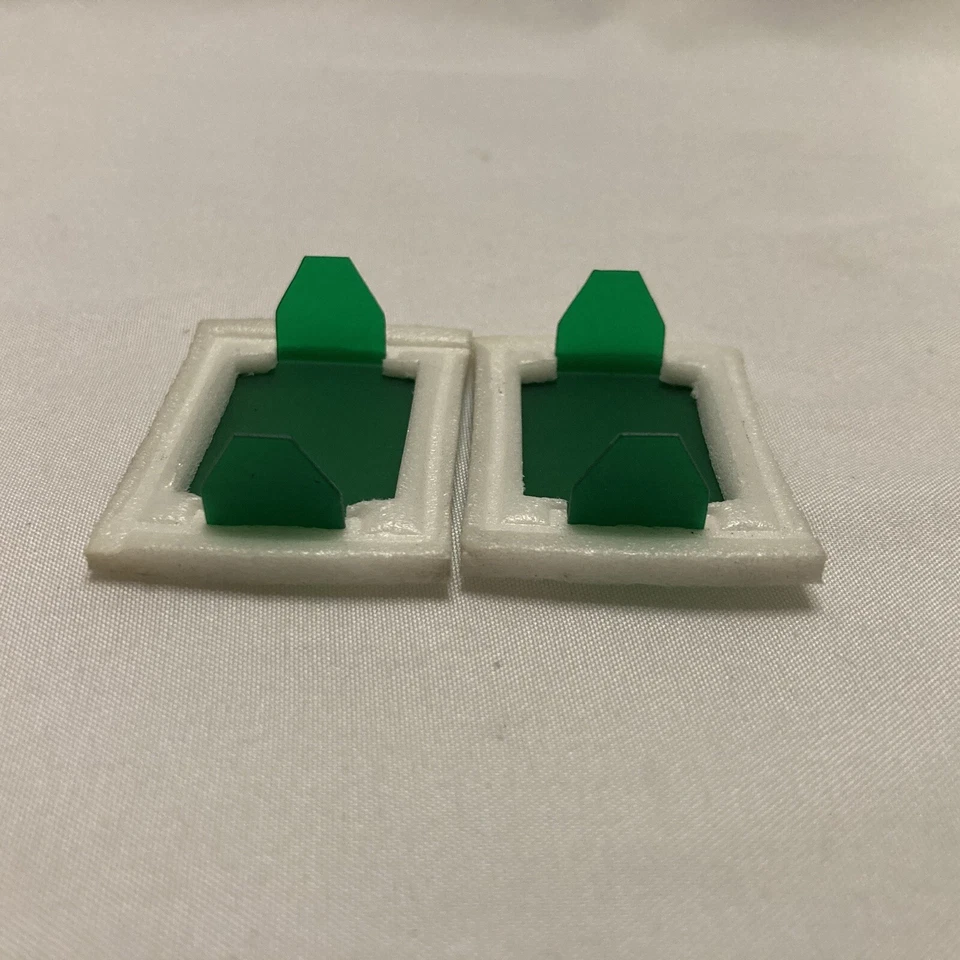 85-90 Chevrolet Caprice Instrument Cluster Turn Signal Lens Pair - Image 4 of 4