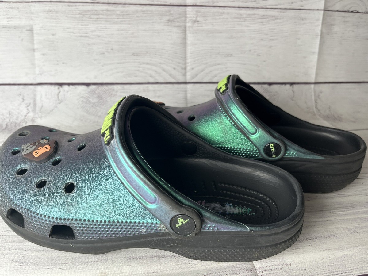Crocs Harry PotterLord Voldemort Mens Sz 11 Classic Clogs Crocs Harry Potter Classic Clog Black Multi US Size Men 10  main image 2