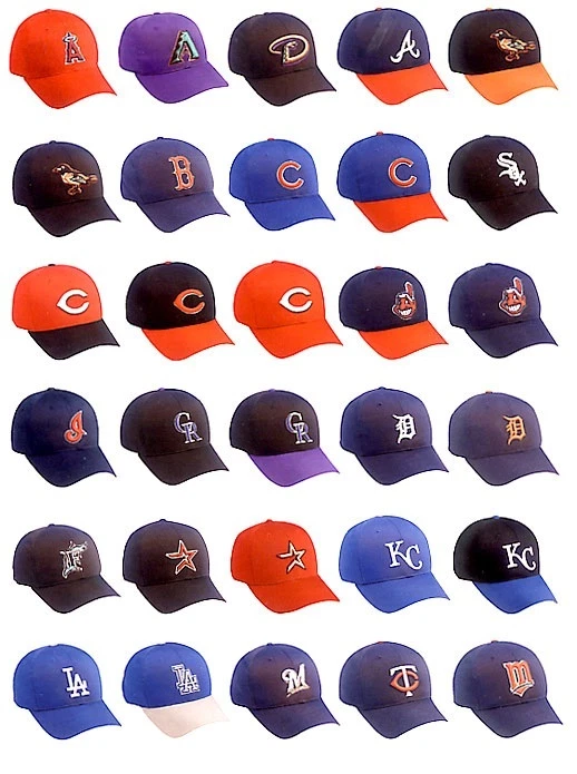 New MLB Youth Cotton Twill Raised Replica Baseball Hat 275 Select Team  Below  eBay