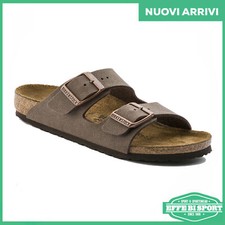 Sandalo bambino Birkenstock Arizona ciabatta a fascia Biko-Flor mare casual moda