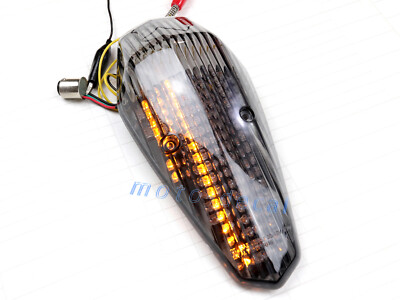 Integrated LED Rear/Tail Light For 2004-2007 Shadow Aero 750 Brake Turn Signals