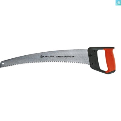Heavy-Duty Pruning Saw - Curved Blade, D-Handle Design - Cuts Branches Up to 10''