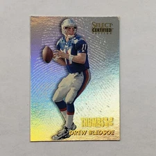1996 Select Certified Thumbs Up #11 Drew Bledsoe   Patriots