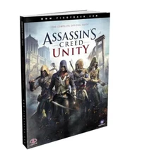 Assassin's Creed Unity The Complete Official Guide Book W/Map NEW USA SELLER