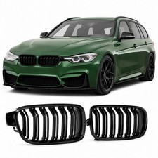 JOM Sport K�hlergrill schwarz gl�nzend Doppelsteg pa�t f�r BMW 3er F30 F80 F31