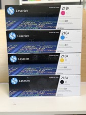 HP 218A Black/Cyan/Magenta/Yellow Standard Yield Toner Cartridge - SEALED