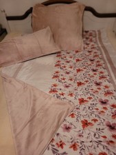 6tlg Mont Chalet Frühlings/Sommer Bettwäsche 135*200 in rosa, neu und ovp