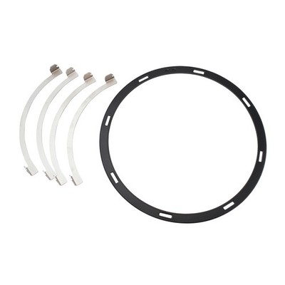 ERCO LIGHTING 10.74404.000 BEAMER SERIES FIXING RING, SLATE FINISH