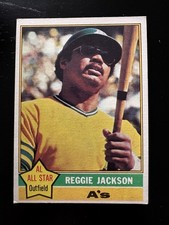1976 Topps Baseball- Reggie Jackson #500