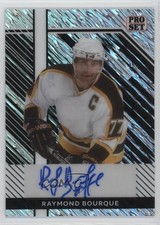 2024 Leaf Collective Pro Set Silver Shimmer /3 Ray Bourque Raymond Auto HOF 17uv