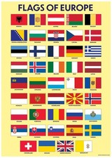 Flags Of Europe Mini Poster