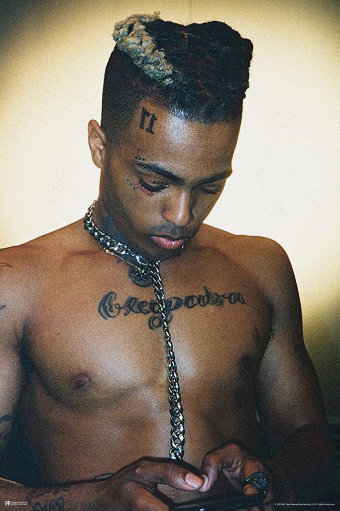 XXXtentacion Texting Merch Bad Vibes Forever XXX 17 Album Art