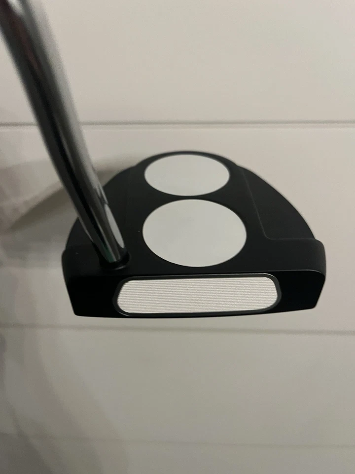 Putter Odyssey Ai-One 2 bolas Jailbird Mini DB doble curva 35" mano izquierda con HC nuevo Foto 2 de 4