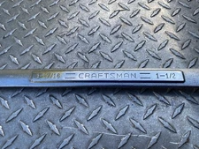 🇺🇸Vintage Craftsman Double Box End Wrench 1-7/16" x 1-1/2" VA 43936  12 Point