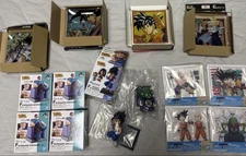 Dragon Ball Ichiban Kuji Vegito Unopened Majin Junior Temple Glass Plates Lot