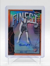 NIKOLA TOPIC 2025-26 TOPPS FINEST AUTOGRAPHS ORANGE REFRACTOR AUTO /25 Q7041