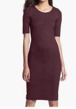 Diane Von Furstenberg DVF Raquel Quarter Sleeve Bodycon Dress Size P/XS