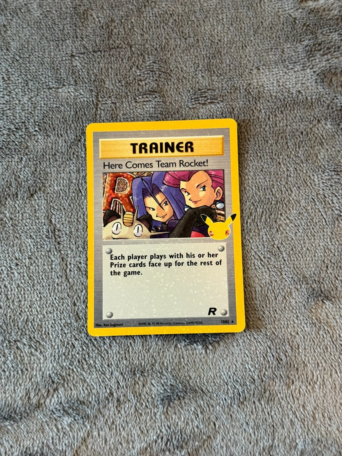 Pokemon TCG: Celebrations - Here Comes Team Rocket! 15/82 - M/NM - SHIPS ASAP