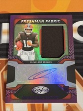 2025 Certified - Freshman Fabric Purple Mirror Signatures Quinshon Judkins /399