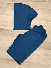 Cherokee Women's Scrub Set Carribean Blue Size XXS Pre Owned