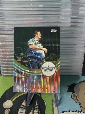 2025 Topps WWE Universe Flare Parallel Big Boss Man #289