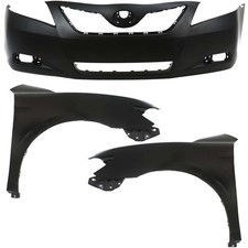 Bumper Cover Kit For 2007-2009 Toyota Camry Front Fits Models Made In Usa 3pc