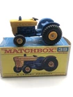Vintage LESNEY MATCHBOX REGULAR WHEELS No.39 FORD TRACTOR in BOX