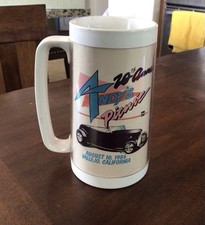 Tasse thermo-serv Coca Cola Hot Rod Vallejo Ca Hot Rod Annuel Picnic Vallejo 1986 Andy's 20th Annual Picnic