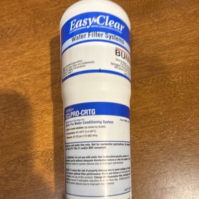 BUNN SCLPRO-CRTG Scaling Water Filter Cartridge Commercial Model SCLPRO-CRTG
