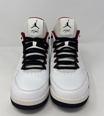 Size 10 Air Jordan Flight Origin White Gym Red for sale online