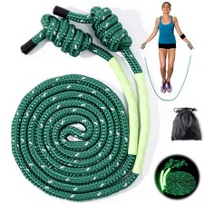 Flow Exercise Jump Rope - Long Weighted Jumping Rope for Workout Women Men Fi...