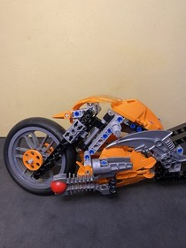 LEGO Hero Factory - 7158 Furno Bike COMPLETE w/ Zamor Spheres - 2010 Retired