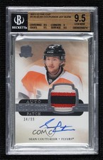 2011-12 The Cup Rookie 34/99 Sean Couturier #178 BGS 9.5 GEM MINT Patch Auto 0ll