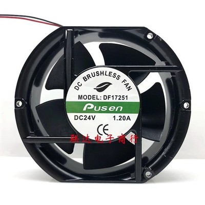 PUSEN DF17251 DC24V 1.20A Oval 17cm Cooling Fan#fv