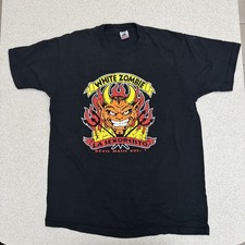 WHITE ZOMBIE 1992 vintage XL t-shirt metal static x mudvayne korn marilyn manson