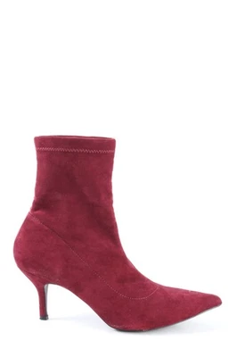 ORSAY Bottines à enfiler Dames Bottines T EU 39 rouge foncé style décontracté - Photo 1/4