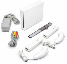 Nintendo Wii RVL-001 Console Set: Pick OEM Controllers  Cords