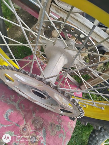 2007 Suzuki Rmz450 Rear Rim/ Gold Excel - Picture 3 of 5